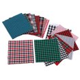 thumbnail image 1 of Plaid Fabric, Rich Colors Wide Application Fabric Squares Classic Pattern  For Aprons For Bag For Gloves, 1 of 8