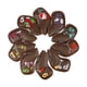 thumbnail image 5 of 10 Uds. Fundas de cabeza de hierro de Golf patrones bordados cuero PU para planchas de palos de Golf Café kusrkot cubiertas de cabeza de hierro de golf, 5 of 8