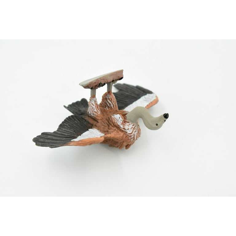 Vulture, Museum Quality, Rubber Bird, Hand Painted