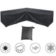 thumbnail image 3 of Funda para sofá esquinero Funda impermeable para muebles de jardín Funda para muebles combinada para exteriores-300*300*98cm Aespa,elrosa, 3 of 5
