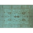 thumbnail image 1 of Ahgly Company Indoor Rectangle Oriental Light Blue Industrial Area Rugs, 4' x 6', 1 of 4