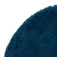 thumbnail image 6 of SAFAVIEH Fontana Jamie Solid Plush Shag Area Rug, Blue, 6'7" x 6'7" Round, 6 of 8