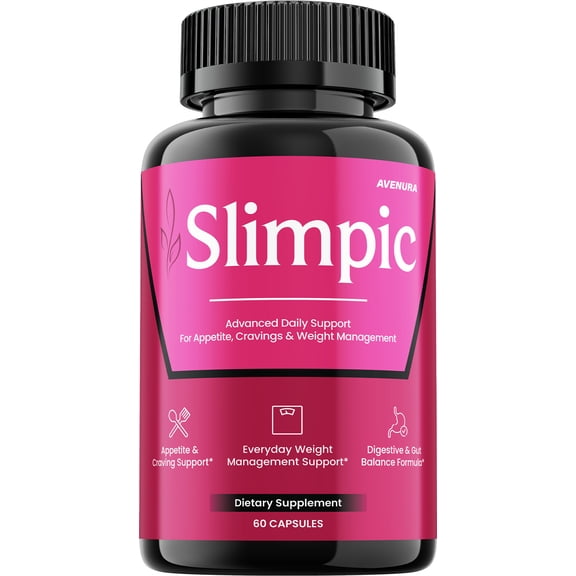 Slimpic Keto Capsules – Slimpic Pills Advanced Blend Formula, Extra Strength, 1 Pack, 60 Capsules