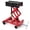 Red body + red fork + black cover plate, variant on Danolapsi 450 LBS Low Profile Transmission Jack,Heavy Duty Auto Repair Lifting Jack with Safety Straps & 4 Swivel Wheels, Adjustable 7-23" Height,Adjustable Floor Transmission Jack