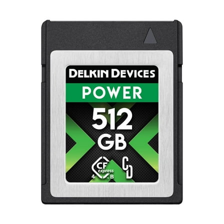 Delkin Devices 512GB POWER 4.0 CFexpress Type-B Memory Card