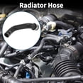 thumbnail image 2 of Unique Bargains Radiator Hose Heater Hose Radiator Outlet Hose Pipe No.97057258600 for Porsche Panamera(970) 4.8 GTS 2015 Rubber Coolant Pipe Black 1 Pc, 2 of 6