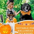 thumbnail image 5 of Collar para perro y gato de Halloween, 2 uds., con lazo, ajustable, cómodo, para perro de Halloween, 5 of 5
