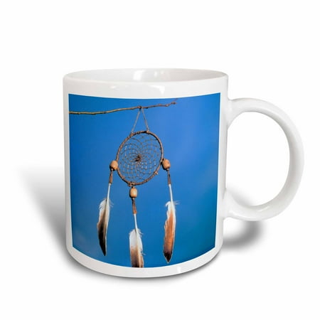 3dRose Native American Dreamcatcher - US52 AWY0014 - Angel Wynn, Ceramic Mug, 15-ounce
