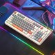 thumbnail image 5 of Teclado gamer jixopn K82 de 94 teclas con cable para portátiles y computadoras de escritorio (Bees), 5 of 8
