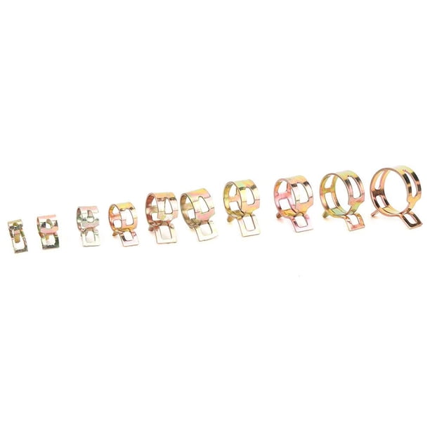 Abrazadera De Tubo De Manguera, Anillo De Abrazadera Duradero, Tubo De Agua Galvanizado Fiable Tubo De Combustible De Automóvil Manguera De Aire Para Manguera ANGGREK Galvanized Hose Pipe Clamp