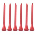 thumbnail image 3 of Shisuyan 100 Pcs T-Shirts en Bois de 7cm pour Sports Extérieurs (Rouge), 3 of 8