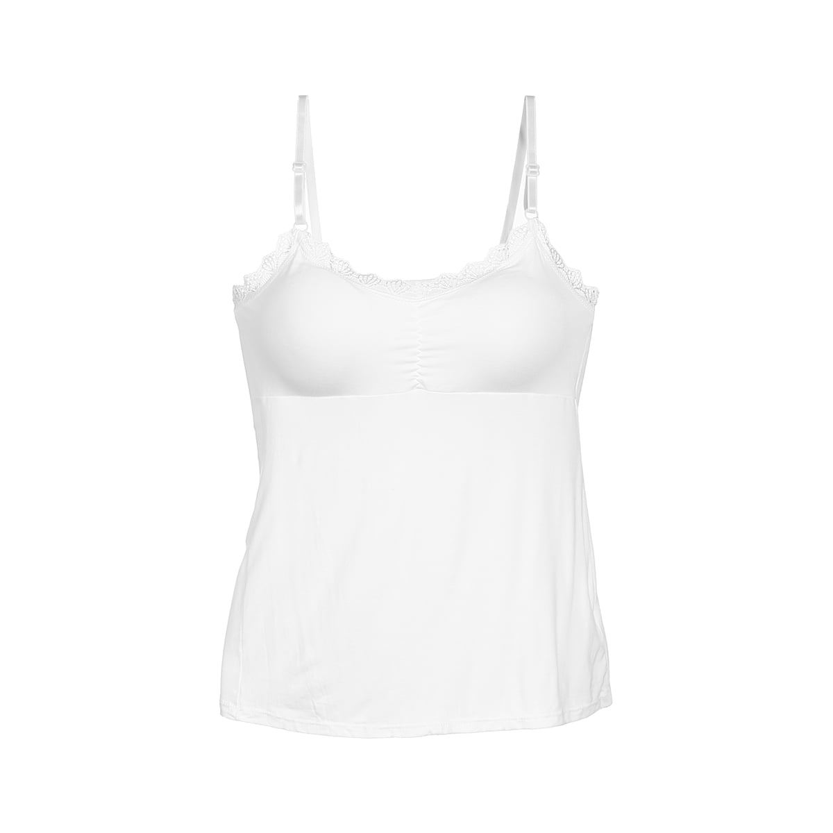 Women's Camisole with Built in Bra Padded Tank Top Adjustable Strap