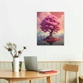 thumbnail image 2 of JRXY Pink Sakura Tree Poster-Sakura Wall Decoration Art-Home Canvas Wall Art Decoration Aesthetics Canvas Painting Posters And Prints Wall Art Pictures for Living Room Bedroom Decor  pattern3, 2 of 4