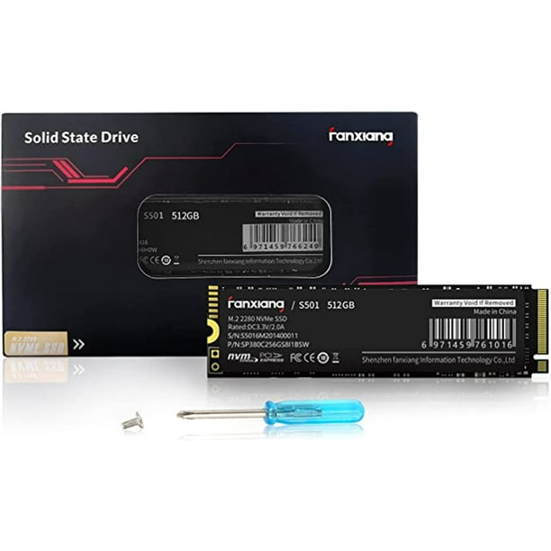 Fanxiang S501 512GB NVMe SSD 2280 Internal Solid State Hard Drive PCIe Gen3 x4 Walmart.com
