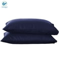 thumbnail image 6 of Deago Set of 2 Ultra Soft Microfiber Bed Pillow Case Pillow Covers with Envelope Closure - King Size/Navy, 6 of 7