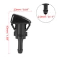 thumbnail image 2 of Unique Bargains 2pcs 5113049AA Windshield Washer Sprayer Nozzle for Chrysler 300C 04-10, 2 of 6