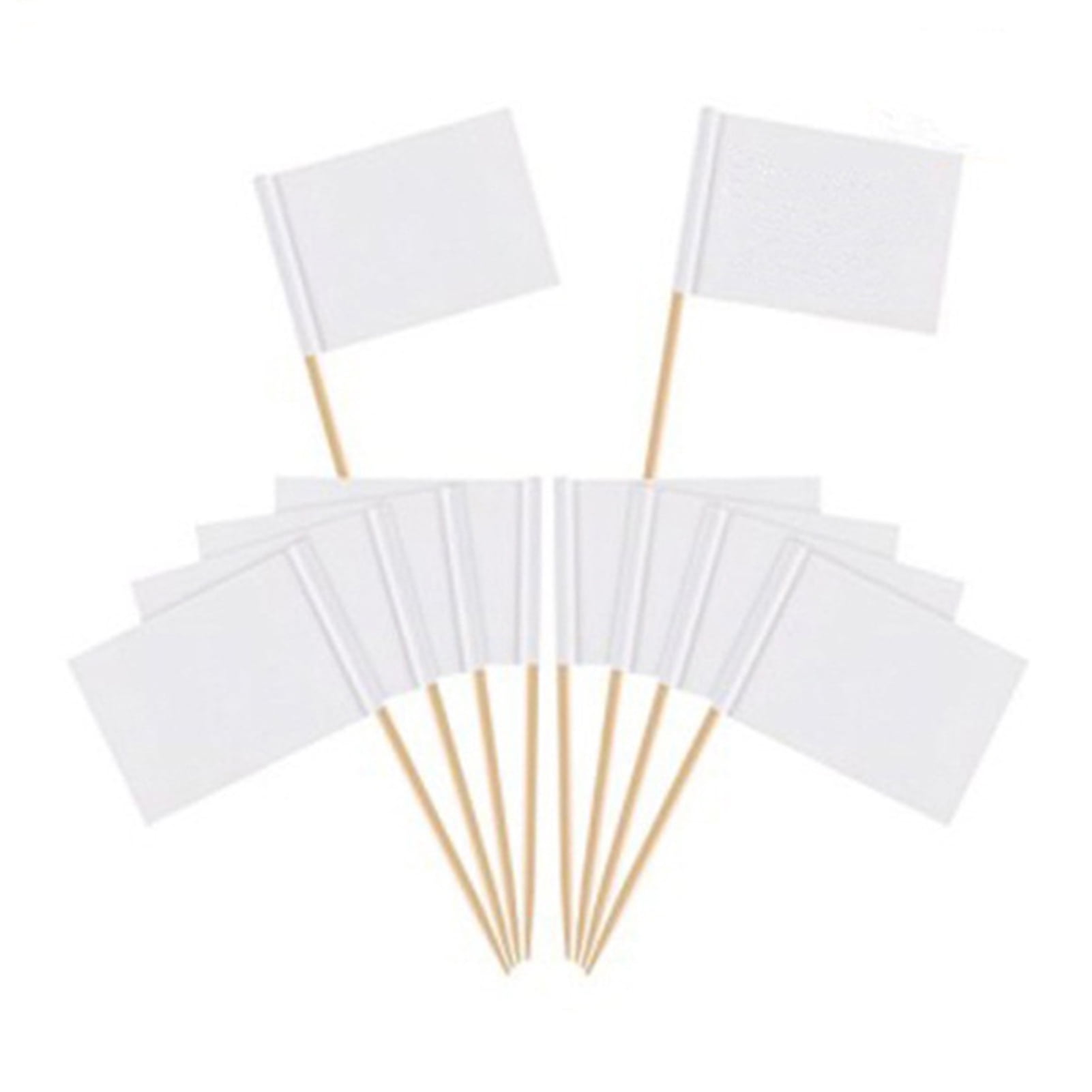 Party food flag labels