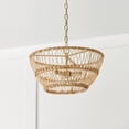 thumbnail image 5 of 3 Light Semi-Flush Mount In Coastal Style-9.75 Inches Tall And 16 Inches Wide Capital Lighting 244131Ma, 5 of 6