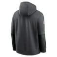thumbnail image 3 of Men's Nike Anthracite Pittsburgh Steelers 2024 Sideline Club Pullover Hoodie, 3 of 3