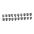 thumbnail image 3 of Siruishop 20 Pcs Pinces à Câble Croisé pour Rambarde Pinces en Acier Inoxydable, 3 of 8