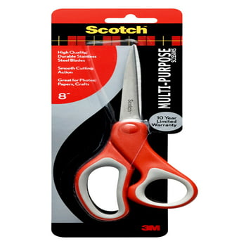 Scotch 8 inch Multi-Purpose Stainless Steel Scissors