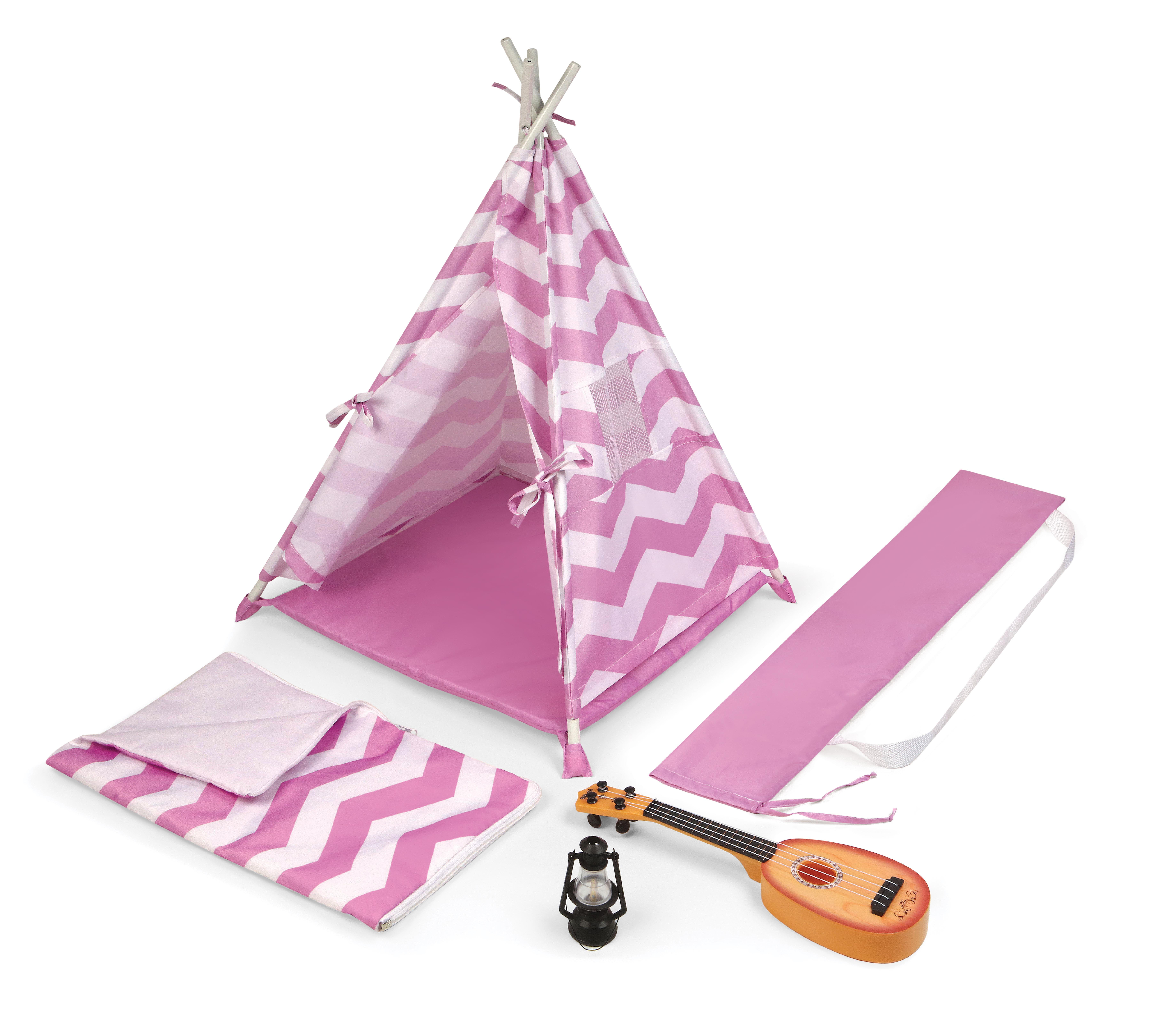 Our Generation American Girl Girls Tent,floral Fits 18” Dolls Dolls Teepee 