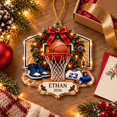 Personalized Basketball Hoop Ornament for Christmas Players - Walmart.com