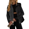 thumbnail image 1 of Chaleco acolchado Wancir para mujer, ligero, con cuello alto, sin mangas, cálido, de invierno, con cremallera, acolchado y bolsillos., 1 of 5