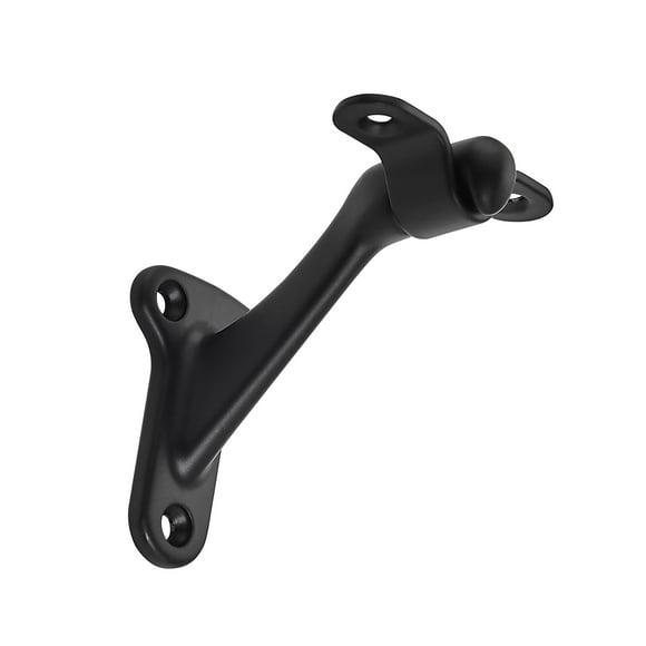 Soporte para barandilla khtumeware negro mate, paquete de 6 unidades, 7,62 cm
