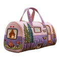 thumbnail image 2 of Whimsical RV Quilted Duffle Bag, Large Canvas Travel Carry-On for Weekend Trips, Funny Camping Theme Work & Gym Bag, Lightweight Tote with Pockets(D, 18" x 9" x 9"), 2 of 6
