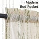 thumbnail image 4 of Cortinas Jinchan Boho de Cocina en Lino 114x66 cm 2 Paneles, 4 of 6