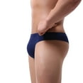 thumbnail image 5 of zuwimk Mens Underwear,Men's Thongs Underwear Quick-Drying Comfortable T-Back Z-Blue,L, 5 of 5