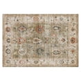 thumbnail image 1 of Korhani Aria Beige Washable Indoor Area Rug, 6'x8', Designed for All Life Stages, 1 of 5