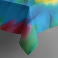 thumbnail image 4 of Colorful Tie Dye Mandala Pattern Rectangle Tablecloth 60"x102",Waterproof Polyester Rectangle Table Cloth, Wipeable Spillproof Polyester Tablecloth for Dining, Camping, Indoor and Outdoor, 4 of 6