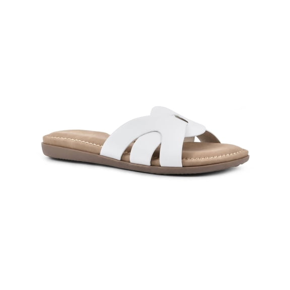 Cliffs by White Mountain Women's Fortunate Slide Sandal