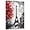 Paris Eiffel Tower - 2, variant on ZHONGYUTONG Paris Canvas Wall Art Pink Eiffel Tower Pictures Wall Decor Paris Painting Girls Room Poster Framed (12.00" x 18.00")