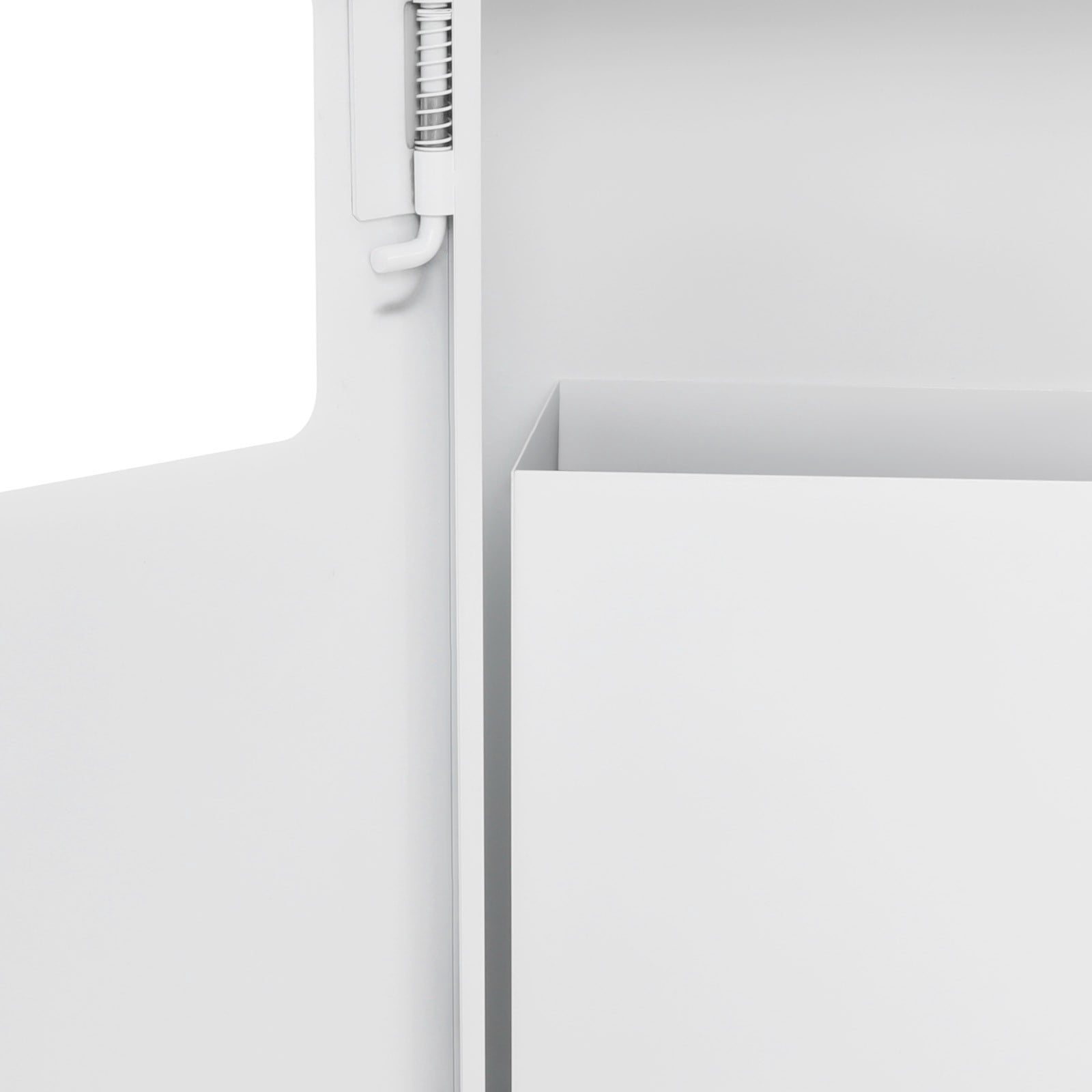 Shower Bathroom Trash Can In-Wall Trash Bin Cabinet Toilet Storage Cabinet