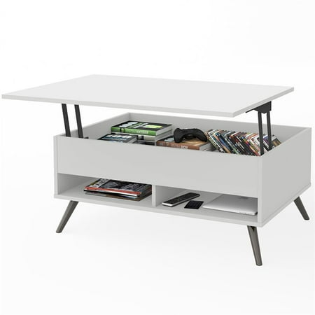 Bestar Small Space Krom Lift-Top Coffee Table - Walmart.com