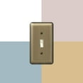 thumbnail image 7 of Amerelle 154BB Moderne Wallplate 2 Blank Steel Brushed Brass 1-Pack, 7 of 7
