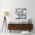 thumbnail image 2 of Global Gallery's 'Arts and Crafts Bird Indigo IV' by Elyse DeNeige Stretched Canvas Wall Art, 2 of 4