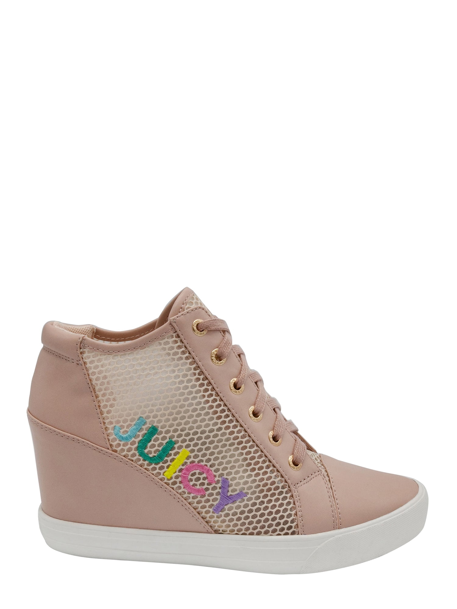Juicy Couture Women's Jump Platform Mesh Sneaker Wedge