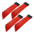 thumbnail image 4 of Shisuyan Brosses de Nettoyage pour Balayage de Trottoirs, Rues et Extérieurs Rouges 4 Pcs 14.2X3.5X1.0In, 4 of 9