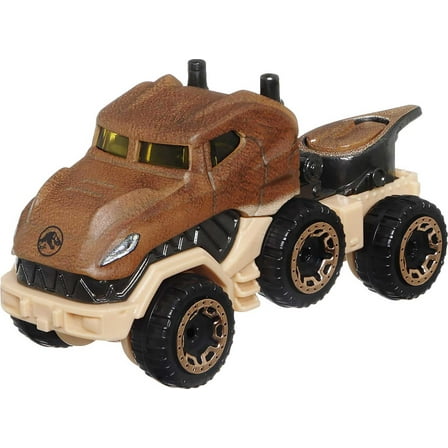 Hot Wheels Jurassic Park Tyrannosaurus Rex Character Car, 1:64 Scale Toy Collectible