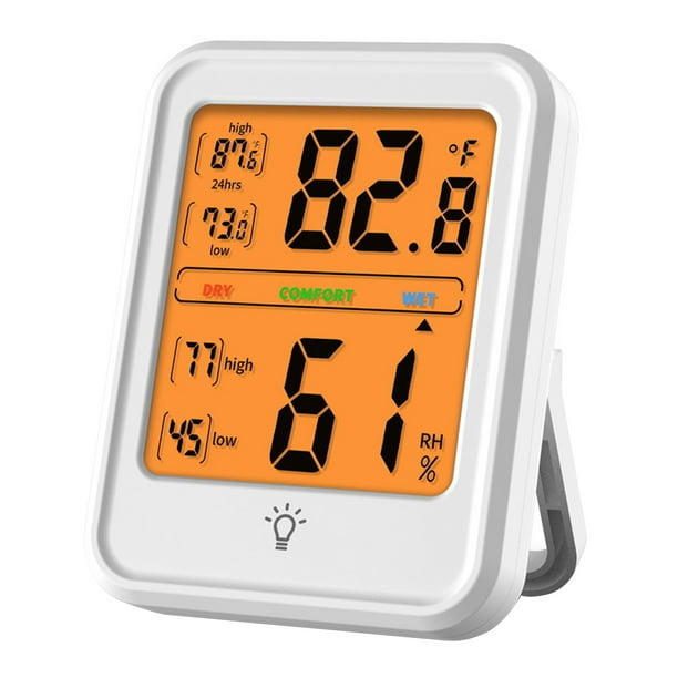 Indoor temperature and store humidity reader