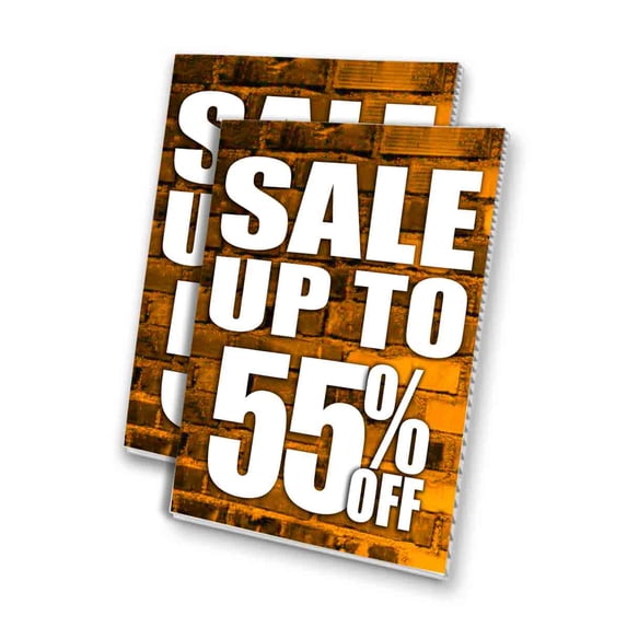 Sale Up To 55 Percent Off (24" X 36") 4mm Corrugated Plastic Panel, Graphics Applied To 1 Side (Pk of 2)