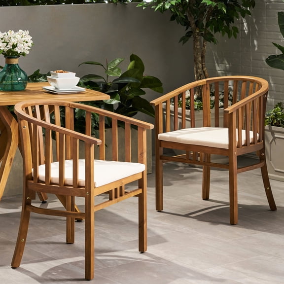 Teak and Gray Frame Finish | Bring Exotic Outdoor Ambiance | Enjoy Unique Furniture Appearance