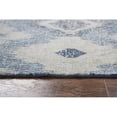 thumbnail image 2 of Alora Decor Euphoria 10' x 13' Chevron iKat Lt. Gray/Gray/Rust/Blue Hybrid Rug, 2 of 4