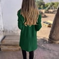 thumbnail image 3 of Women's Trench Coat Elegant Plain Warm Transition Coat Winter Jacket Long Sleeve Autumn Winter Women's Jacket Lapel Coat Casual Jackets with Belts for Women Womens Ripped Distressed Casual Long Sleeve, 3 of 8