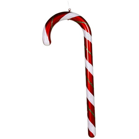 Large 48 Peppermint Twist Commercial Size Glitter Candy Cane