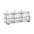 thumbnail image 4 of deevoka Clear Seasoning Box Set Spice Seasoning Jar Spice Storage Container Multipurpose, 4 of 9
